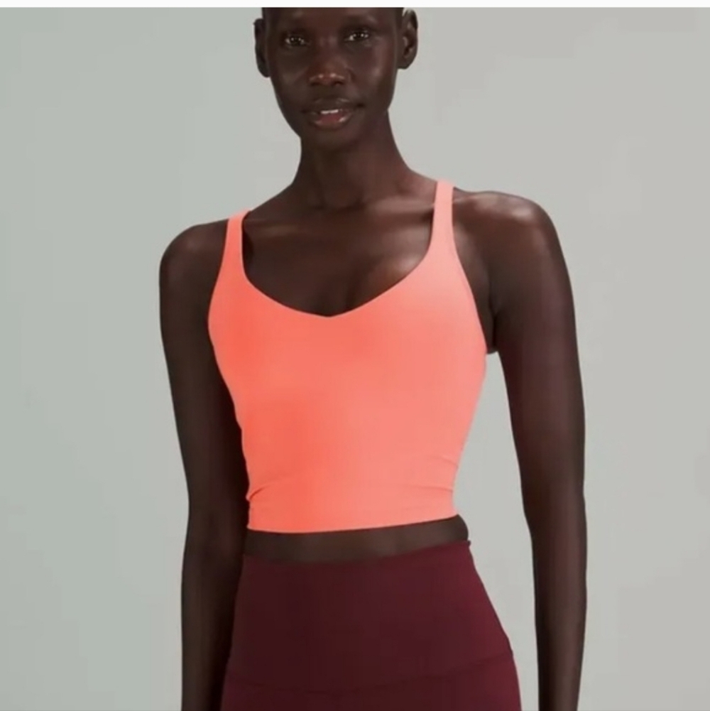 Lulu Align Tank- Raspberry Cream